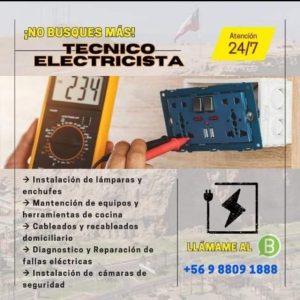 Electricista A Domicilio Arica